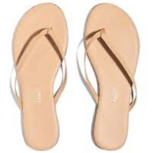 Tkees Nude Flip Flops Size 9.
